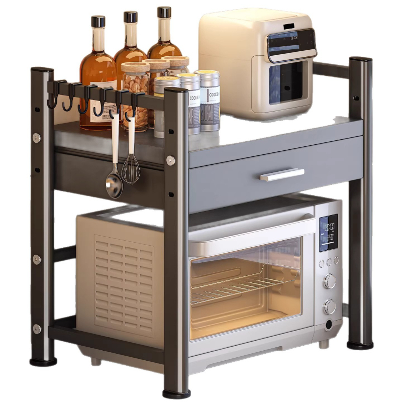 Commercial Kitchen Shelving - 전자레인지 수납 선반 서랍형 다용도 주방