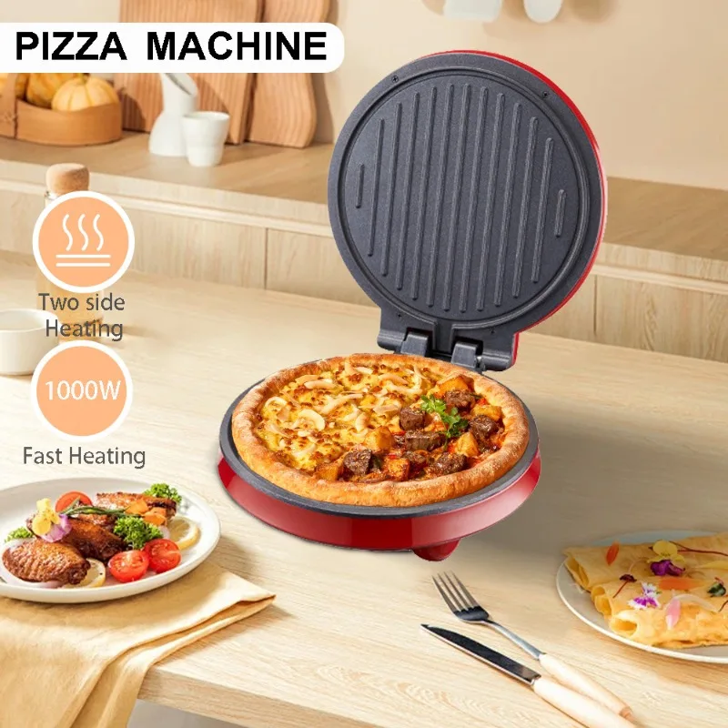 Sandwich Press Panini - 110V 전기 피자 기계, 양면 가열