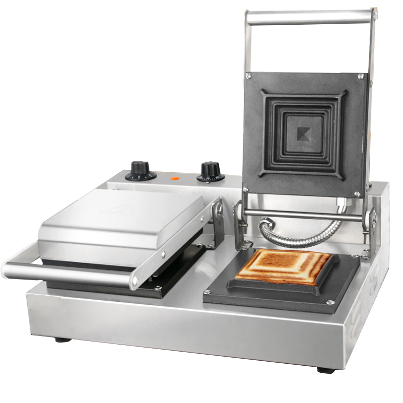 Sandwich Press Panini - 더블 헤드 토스트 샌드위치 기계 젤라토