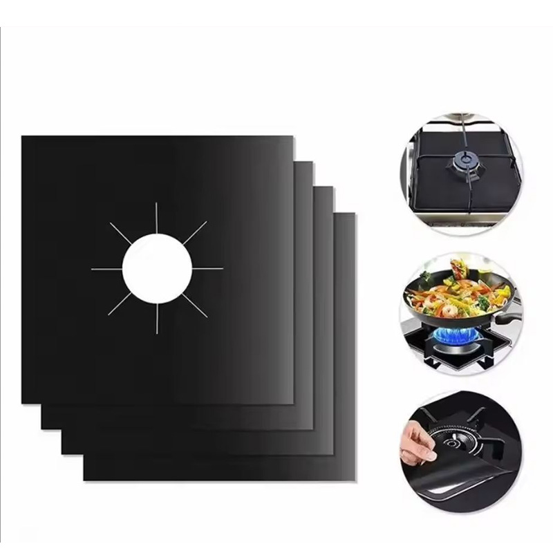 Commercial Kitchen Vent Hood - 2/4/8Pcs 가스 스토브 보호대 쿠커 뚜껑