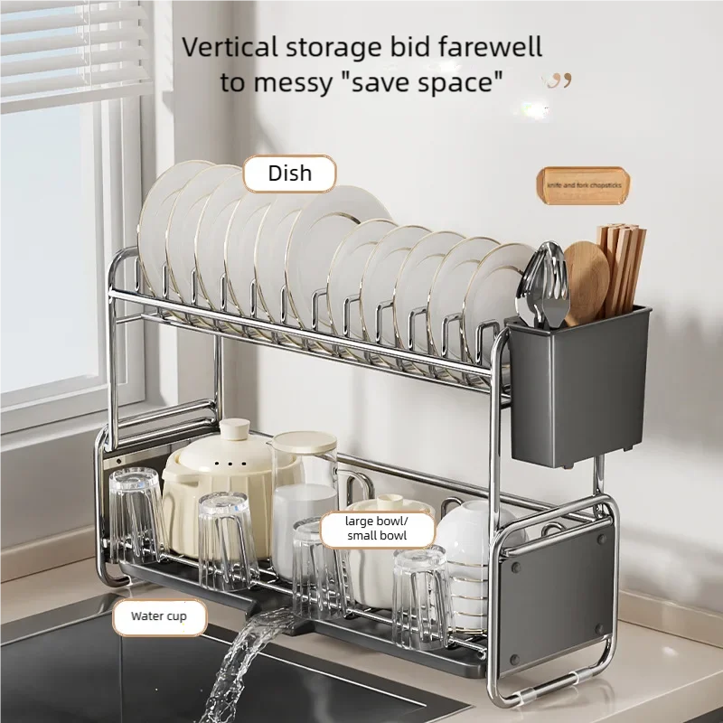 Commercial Kitchen Shelving - 주방 싱크대 좁은 공간용 식기 건조대,