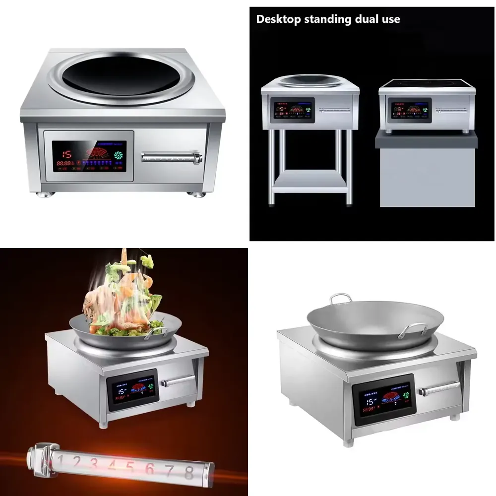 Commercial Kitchen Installation - 8000W 전기 싱글 버너 상업용 주방