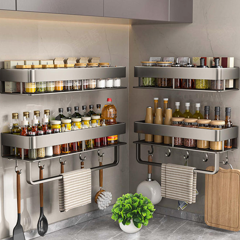 Commercial Kitchen Shelving - 알루미늄 주방 랙 주방 선반 화장실