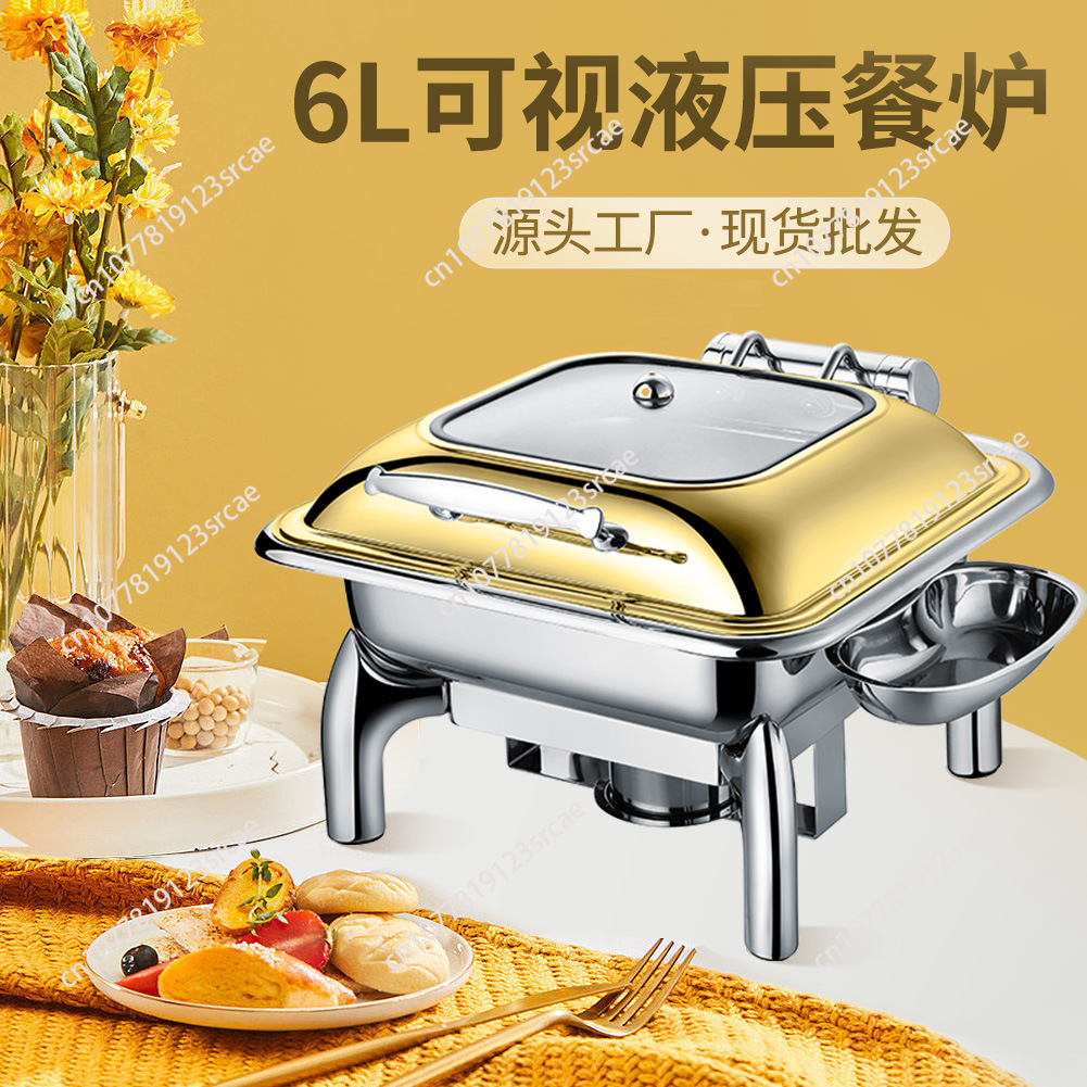Commercial Kitchen Induction - 프리미엄 상업용 스테인리스 스틸 뷔페 보온
