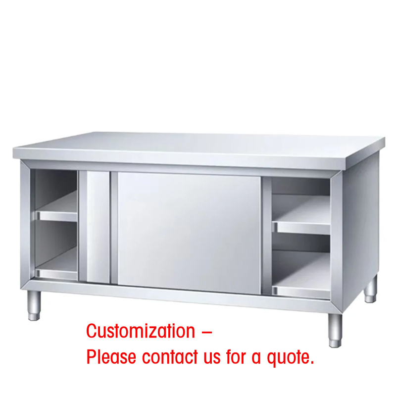 Commercial Kitchen Installation - 맞춤형 새 공장 상업용 주방 작업대