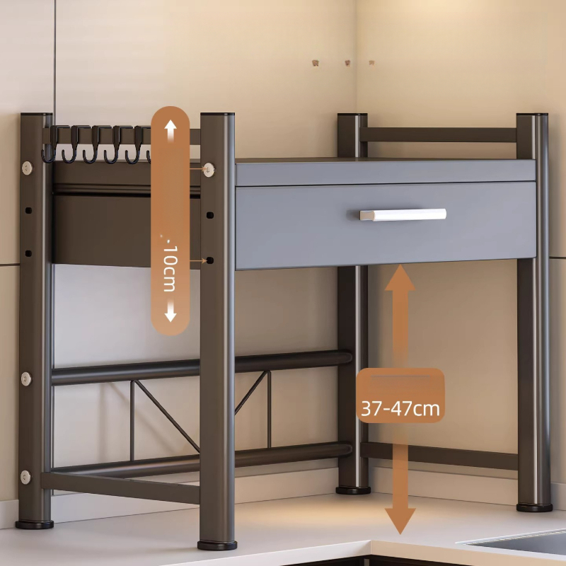 전자레인지 수납 선반 서랍형 다용도 주방 카운터 선반  - Commercial Kitchen Shelving 리뷰 및 가격