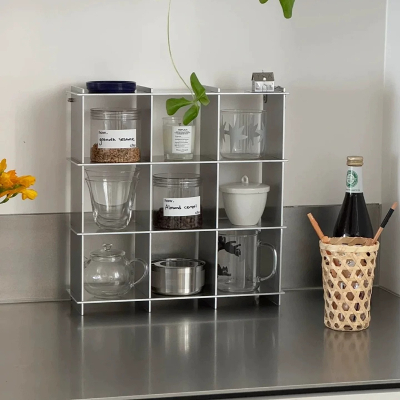 미니멀리스트 알루미늄 합금 조리대 머그컵 보관 선반 다 - Commercial Kitchen Shelving 리뷰 및 가격