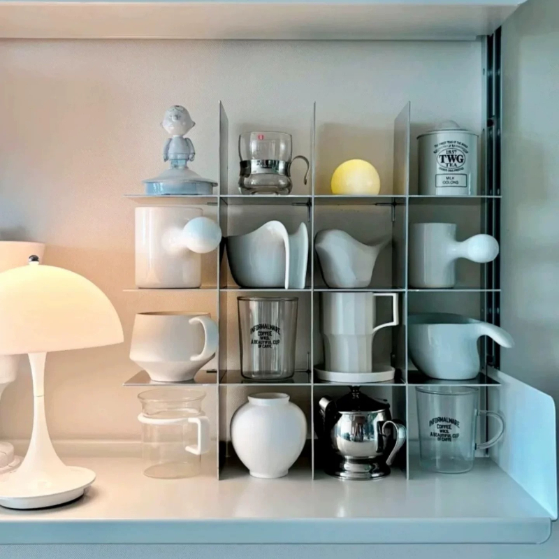 미니멀리스트 알루미늄 합금 조리대 머그컵 보관 선반 다 - Commercial Kitchen Shelving 리뷰 및 가격