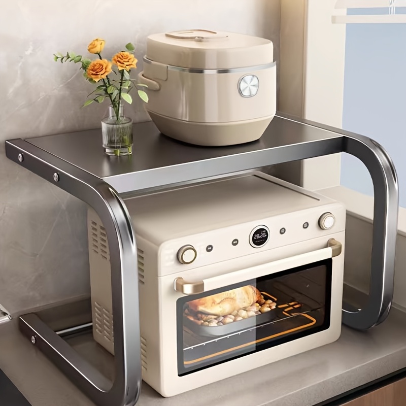 넓은 2단 금속 전자레인지 선반, 오븐 및 베이킹용 조 - Commercial Kitchen Shelving 리뷰 및 가격