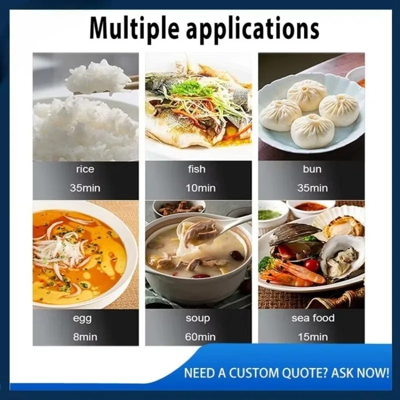 상업용 주방기기 가스식품찜기 산업용 밥찜기 찜기 기계  - Commercial Kitchen Cooking 리뷰 및 가격