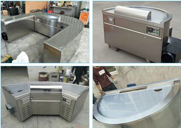 일본식 상업용 식당 야키니쿠 테이블 그릴 실내 무연 장 - Teppanyaki Grill Table 리뷰 및 가격