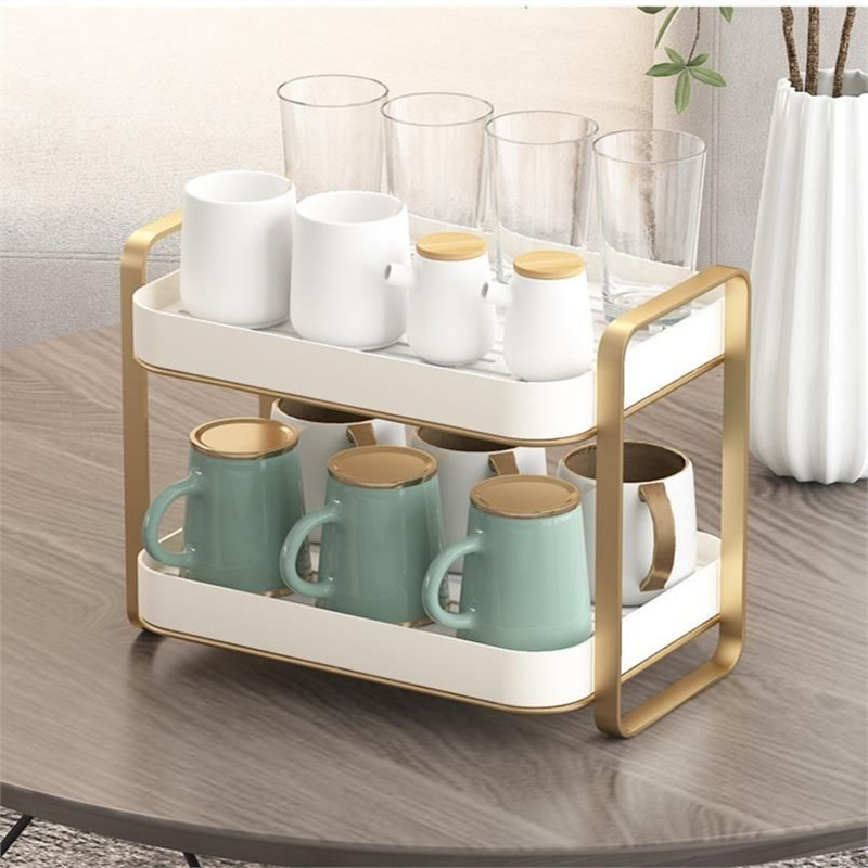 2단 컵 정리대 머그컵 홀더 유리컵 보관 선반 물받이  - Commercial Kitchen Shelving 리뷰 및 가격