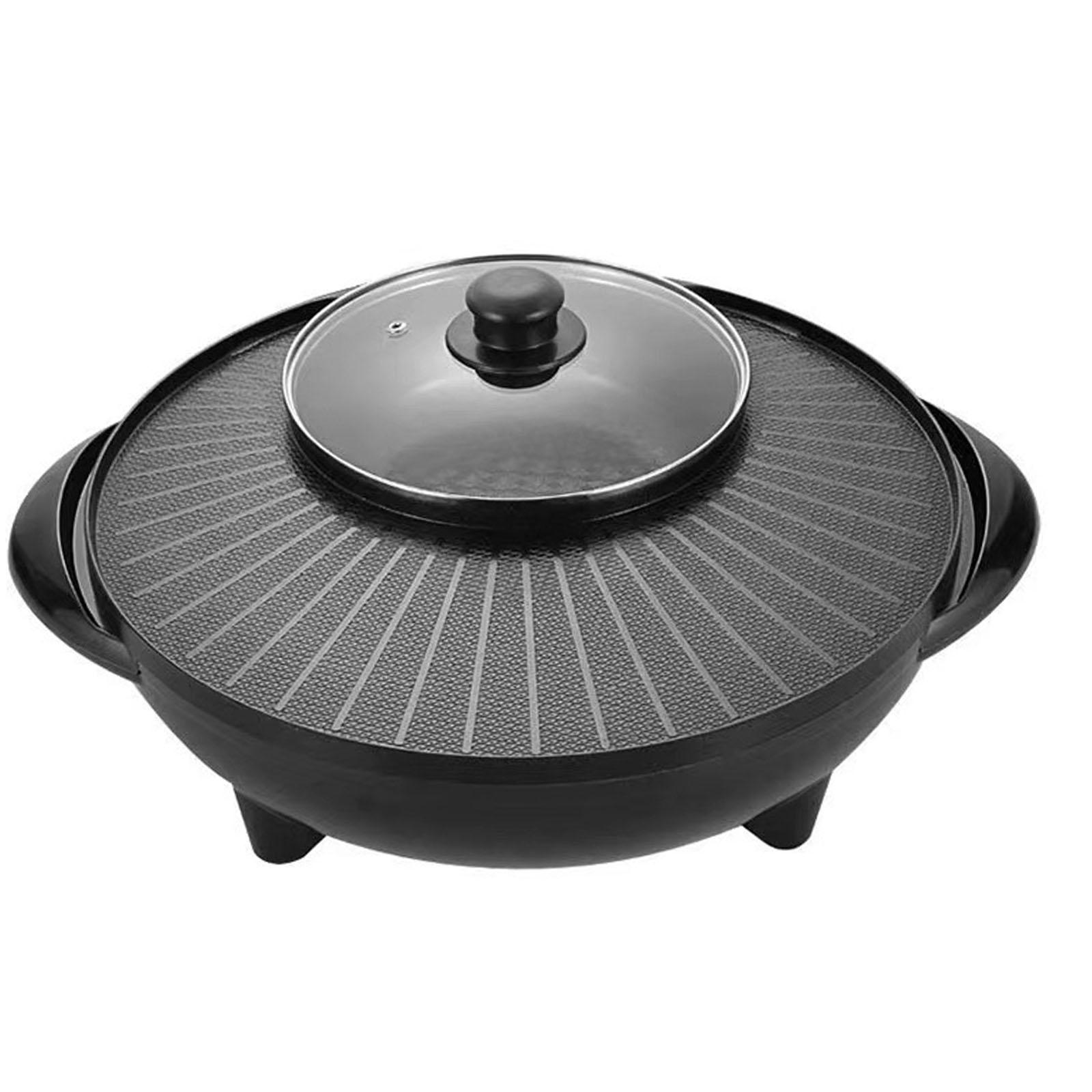 전기 그릴 겸용 샤브샤브 냄비, 바베큐 그리들, 휴대용 - Teppanyaki Grill Table 리뷰 및 가격