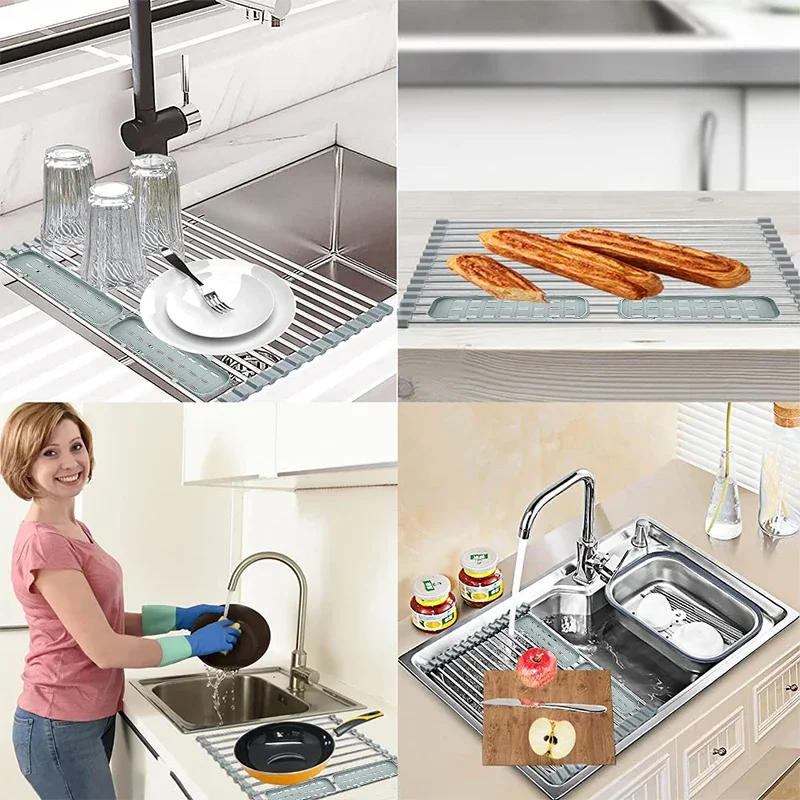 접이식 스테인리스 스틸 식기 건조기 롤업 건조 선반,  - Commercial Kitchen Shelving 리뷰 및 가격