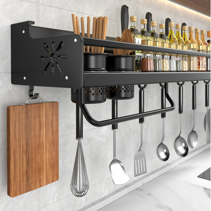 주방 주최자 선반 벽걸이 형 향신료 보관함 주방 칼 홀 - Commercial Kitchen Shelving 리뷰 및 가격