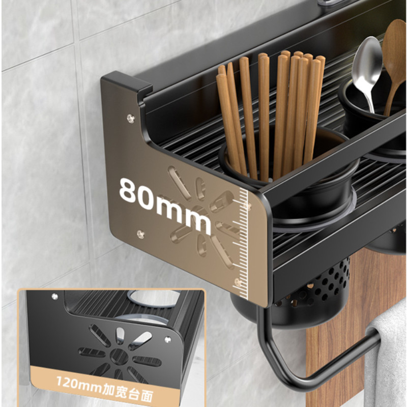 주방 주최자 선반 벽걸이 형 향신료 보관함 주방 칼 홀 - Commercial Kitchen Shelving 리뷰 및 가격