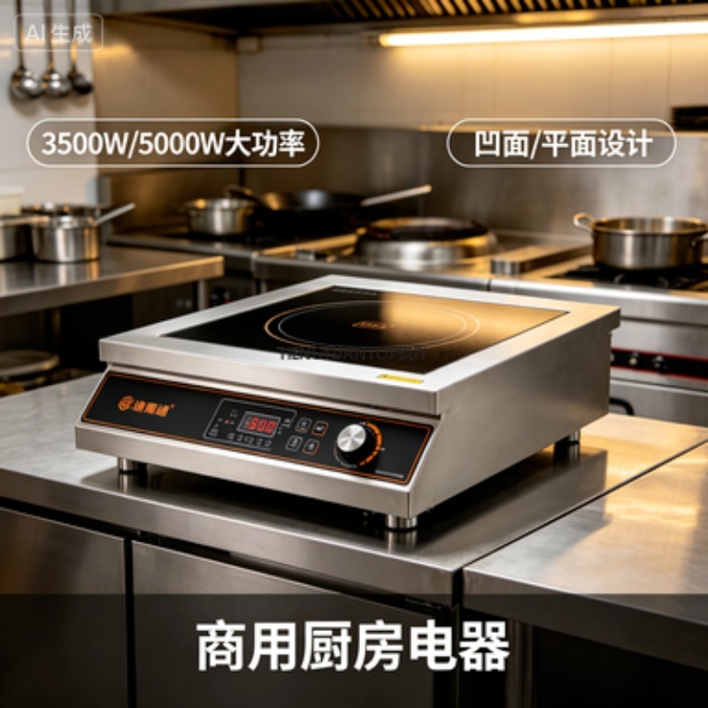 상업용 인덕션 쿠커 3500W/5000W 고출력 오목형 - Commercial Kitchen Induction 리뷰 및 가격