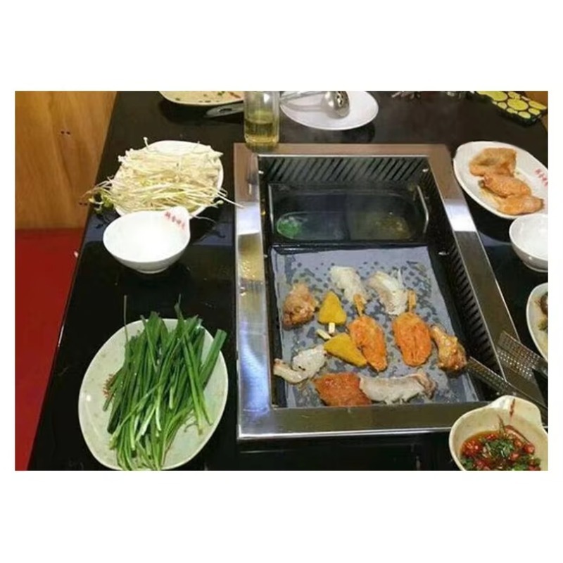 상업용 전기 BBQ 그릴 테이블 핫팟 및 철판구이 레스 - Teppanyaki Grill Table 리뷰 및 가격